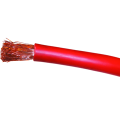 Cable souple rouge 50mm≤ le metre