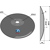Disque lisse ∅610x6 pour déchaumeur ∅ 75 adaptable - Blacksteel©