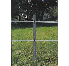 Piquet de clôture recyclé rond en plastique - AKO