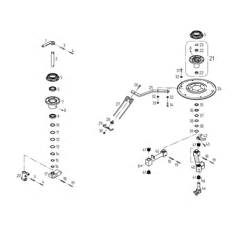 Support de dent Andaineur FELLA TH 8608 DN 150094