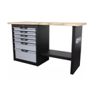 Etabli d'atelier avec 6 tiroirs - 1,50m | KS TOOLS