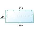 Vitre arrière pour tracteur CLAAS 7700017670 adaptable