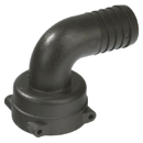 Raccord agrafe en T femelle coudé / cannelé - ARAG