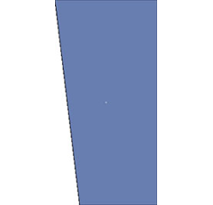 Pare-brise inférieur D/G de machine agricole FORD 83932011 adaptable