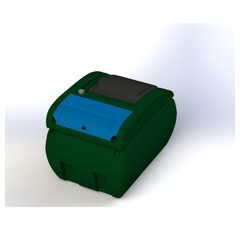 Cuve de transport carburant 400L + 40 L AdBlue - DURAPLAS