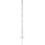 Kunststoffpfahl weiß 105 cm, 20er Karton
