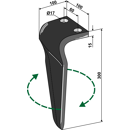 Kreiseleggenzinken - rechts RHMAS50R RH  Maschio