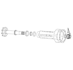Roulement à billes pour tracteur NEW HOLLAND 3146254R91 adaptable
