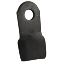Fléau droit pour broyeur 155 x 8 mm RÖLL 650324 adaptable