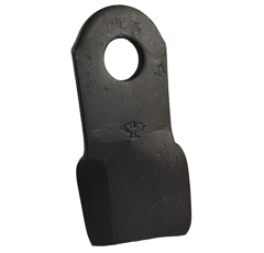 Fléau droit pour broyeur 155 x 8 mm RÖLL 650324 adaptable
