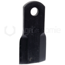 Couteau droit pour broyeur MASCHIO T21004050 adaptable 