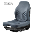 Grammer-Staplersitz MSG 20 schmal PVC