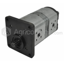 Pompe hydraulique 19 + 11 cm³ pour tracteur adaptable - REXROTH