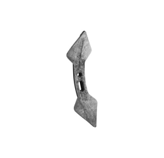 Doppelkernschar für Grubber 135 x 20 x 440 mm – Nachbau