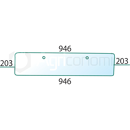 Vitre arrière de machine agricole JOHN DEERE L60320 adaptable