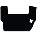 Tapis de sol cabine en velours noir cabine tracteur CASE IH 5120 - 5150