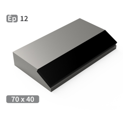 Mise à souder carbure TOUTES MARQUES 70x40 mm adaptable