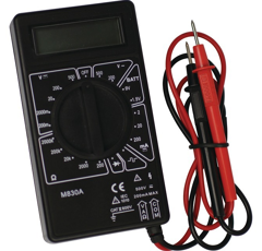 Multimètre digital universel 7 fonctions 19 calibres | GENERIQUE