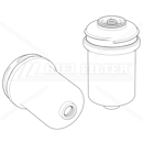 Filtre à gasoil separateur d'eau adaptable HIFI FILTER SN40901