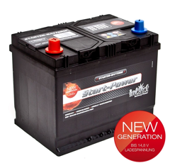 Batterie 12 V 70 AH 57024GUG Intact