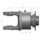 Freilaufkupplung BR2L0438RS- 1 3/8" Z6 Ziehverschluss Benzi