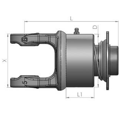 Freilaufkupplung BR2L0438RD- 1 3/8" Z6 Ziehverschluß Benzi