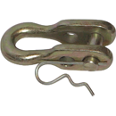 Manille double trou 50 mm pour stabilisateur à chaîne adaptable