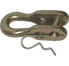 Manille double trou 50 mm pour stabilisateur à chaîne adaptable