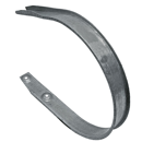 Racleur droit pour presses à balles Ø 355 mm KRONE 938164.0 adaptable