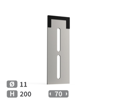 Grattoir avec plaquettes carbure AGRAM 123500 adaptable