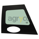 Vitre de porte inferieuregauche - plate - teintee pour téléscopique MANITOU 52675019 adaptable