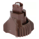 Buse pulvérisateur à injection d'air ATX 120° 05 Marron & Joints - NOZAL