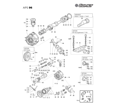 Pièces détachées pour pompe COMET - APS 96 adaptable