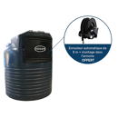 Cuve à gasoil 2500 L PEMD 50 L/min - RENSON