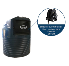 Cuve à gasoil 2500 L PEMD 50 L/min - RENSON