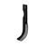 Fräsmesser 172x25mm, links - 532 - 500161 | Pasquali - Nachbau