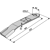 Fléau gauche 420 x 80 x 10 mm pour broyeur HUMUS 302951 adaptable