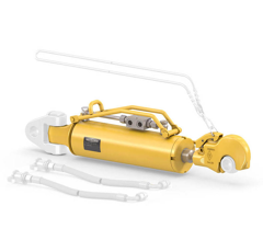 Hydraulischer Oberlenker HOLHS-C130DS-, Kat. 4 659 - 909 mm, Bolzen Ø 32,2  1207243 Walterscheid