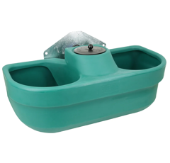Abreuvoir double pour tonne à eau 55 litres FT55 | SUEVIA