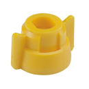 Ecrou + joints 10 mm méplats jaune pour buse adaptable