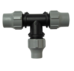 Té réduit lock ø 20 mm x 16 mm x 20 mm - NETAFIM