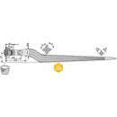 Dent de silo pour chargeur FELLA 122760 adaptable - Blacksteel©