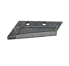 Soc de rasette Gauche carbure et rechargement pour charrue AMAZONE 72000985 adaptable