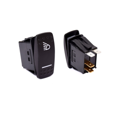 Interrupteur d'éclairage pour tracteur MASSEY FERGUSON 3778391M1 adaptable