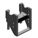 Lagerbock HVLB,W= 325 JSV, S26, kurz, Case CS, Schwarz      