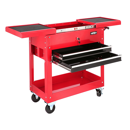 Werkzeugwagen leer 2 Schubladen Airpress 79518