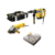 Pack DEWALT : Perforateur + Meuleuse (avec mallette de chantier), disques et pointes