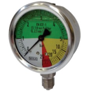 Manomètre à échelle dilatée Ø 63 mm