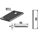 Rotorklinge Agria Nachbau 63AGR57