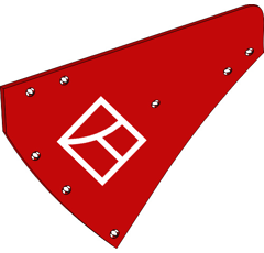 Versoir gauche pour charrue VOGEL & NOOT PR1.002.01 adaptable - Blacksteel©